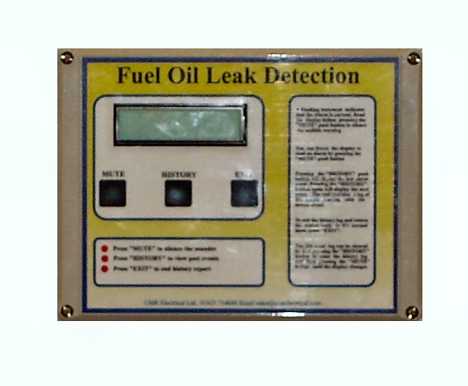 Four Zone Oil Detection Unit With Events History 