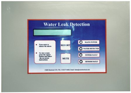 Eight & Sixteen Zone Water Detection Units With Battery Back Up